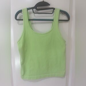 Target A New Day Light Green Ribbed Tank Top